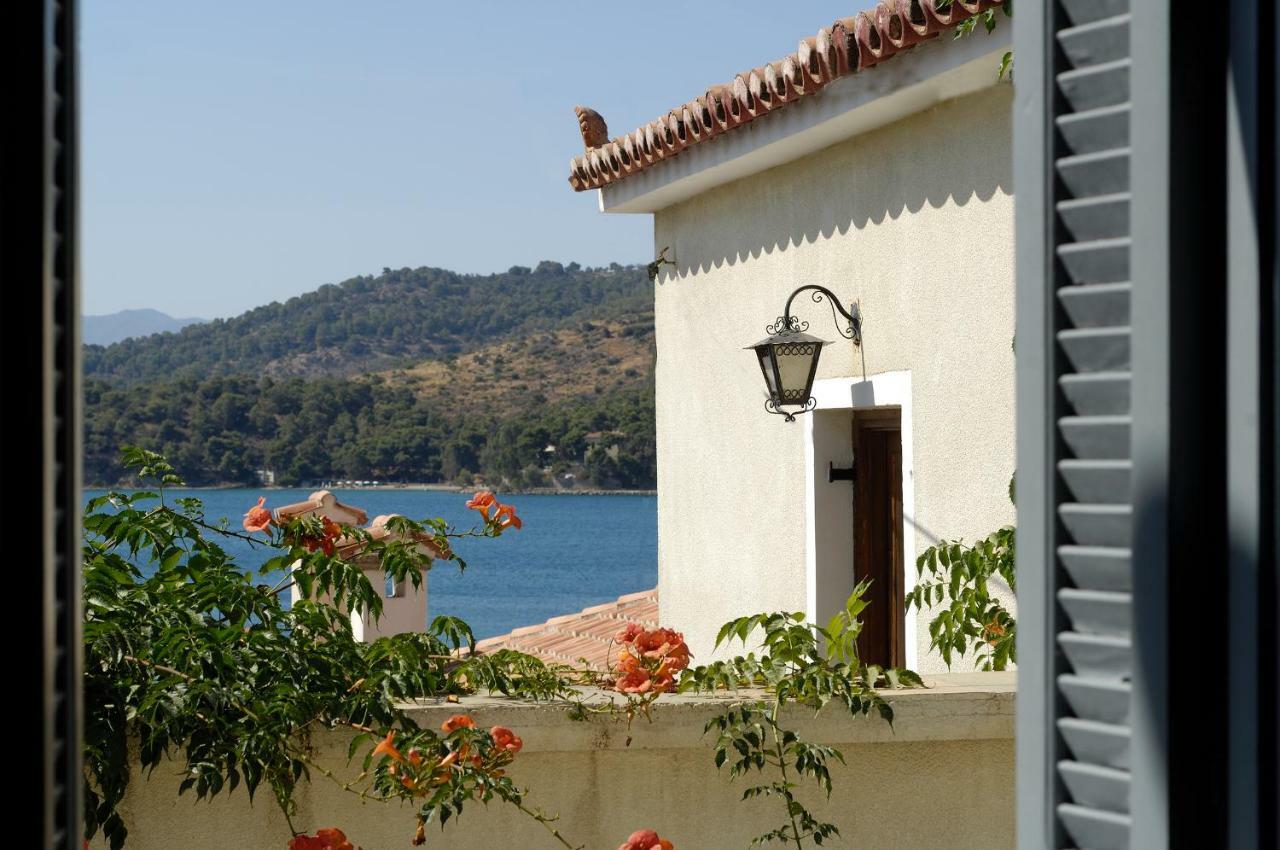 Sto Roloi Island Houses Poros Town Exterior foto